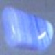 " Chalcedon Blau gestreift "