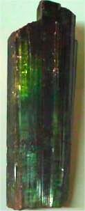 " Turmalinkristall grün / blau , 100 x 35 x 20 mm " © Drei Lichter Esoterik